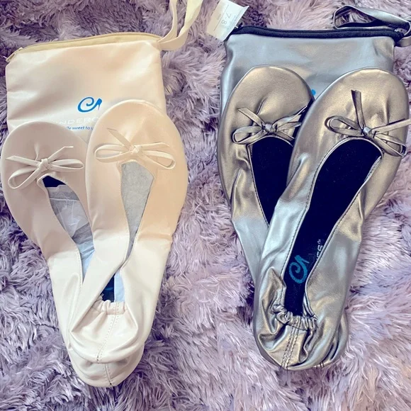 Cinderollies Foldable Rollable Flats Shoes Cinderollies Rescue